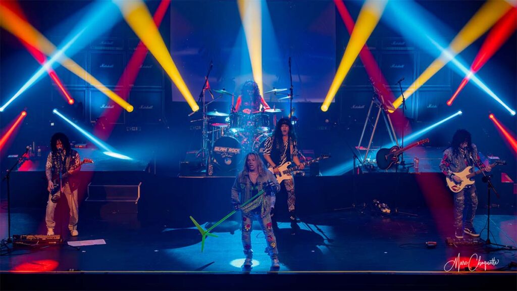 Spectacle de Glam Rock à la Salle Kingsey