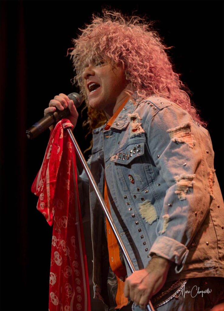 Spectacle de Glam Rock à la Salle Kingsey