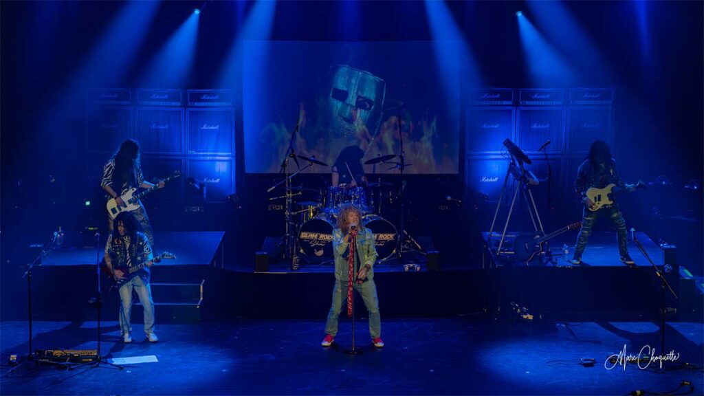 Spectacle de Glam Rock à la Salle Kingsey