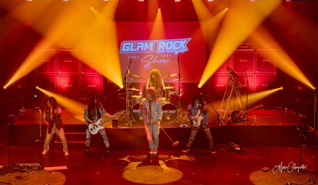 Spectacle de Glam Rock à la Salle Kingsey