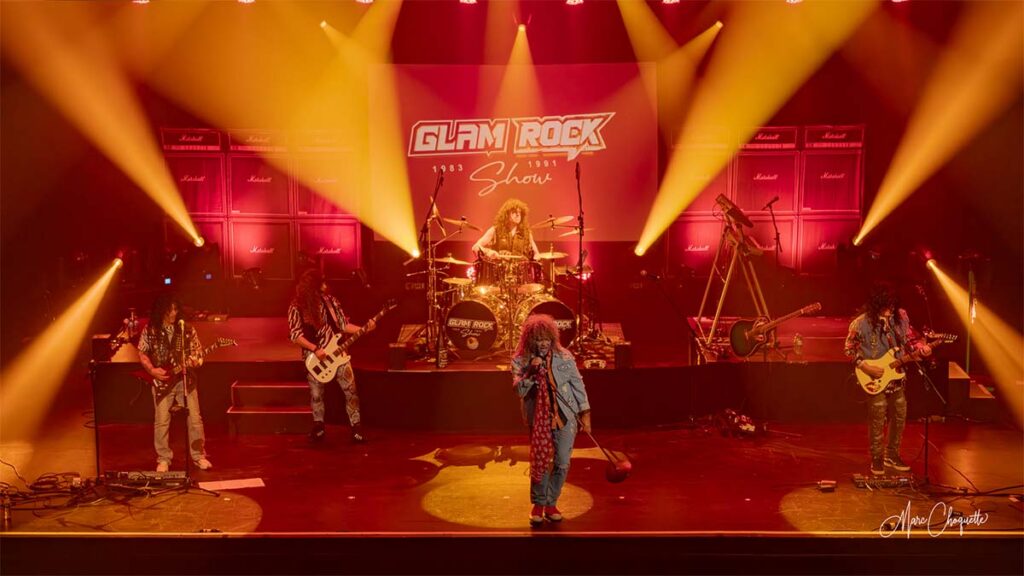 Spectacle de Glam Rock à la Salle Kingsey