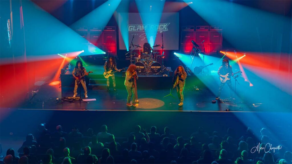 Spectacle de Glam Rock à la Salle Kingsey