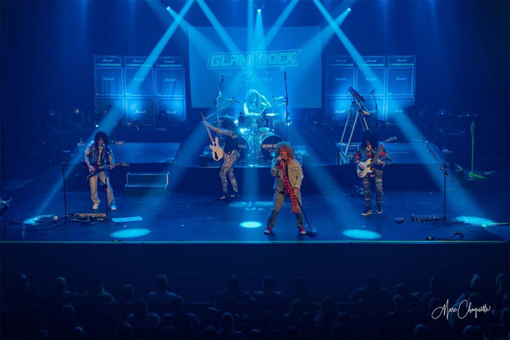 Spectacle de Glam Rock à la Salle Kingsey