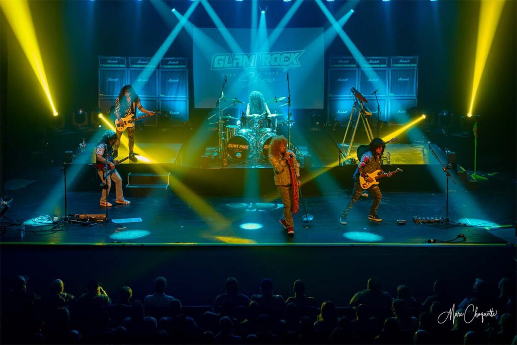 Spectacle de Glam Rock à la Salle Kingsey