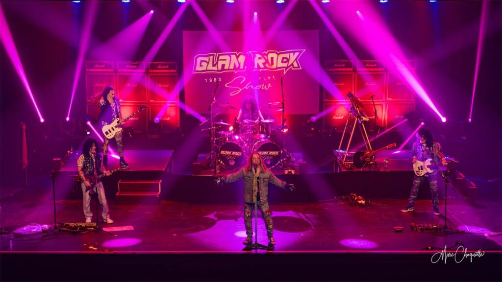 Spectacle de Glam Rock à la Salle Kingsey