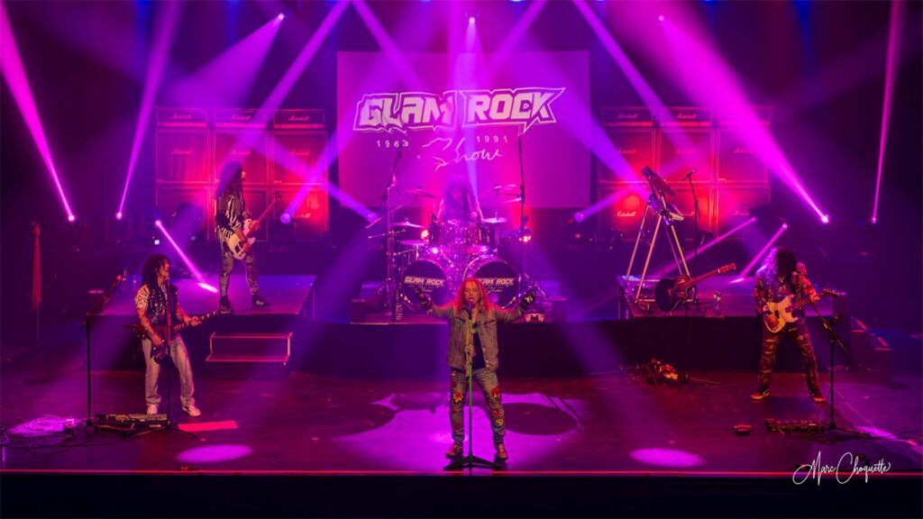 Spectacle de Glam Rock à la Salle Kingsey