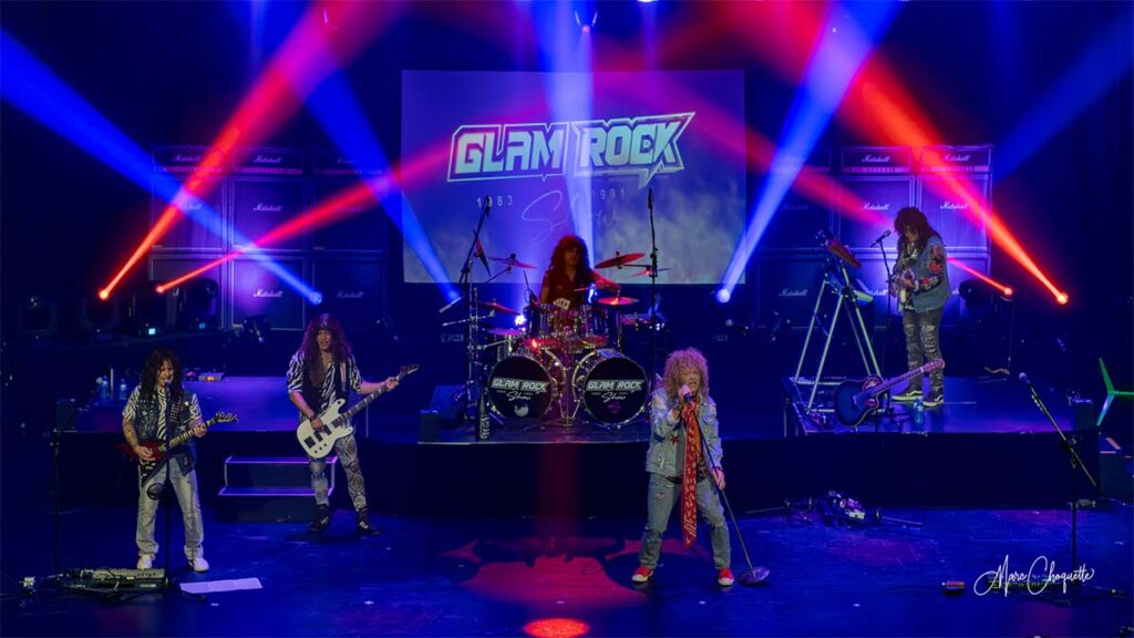 Spectacle de Glam Rock à la Salle Kingsey