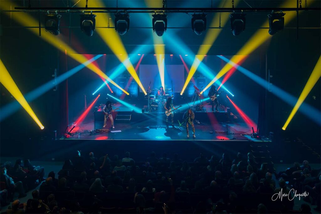 Spectacle de Glam Rock à la Salle Kingsey