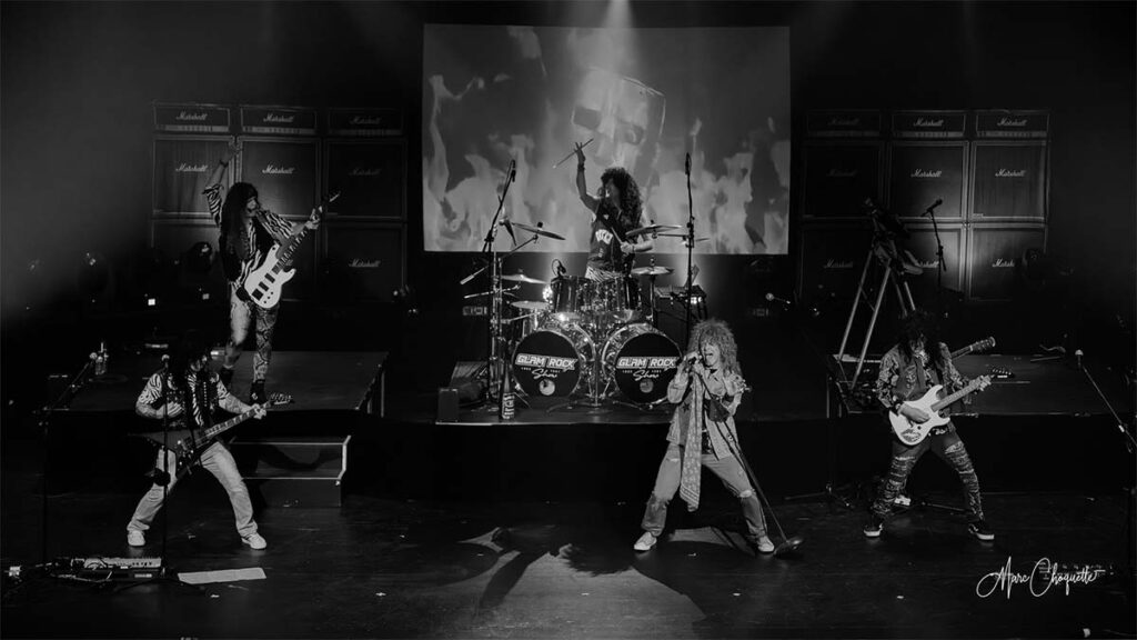Spectacle de Glam Rock à la Salle Kingsey