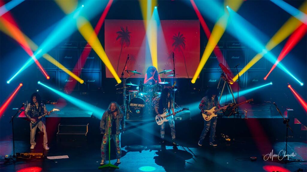 Spectacle de Glam Rock à la Salle Kingsey