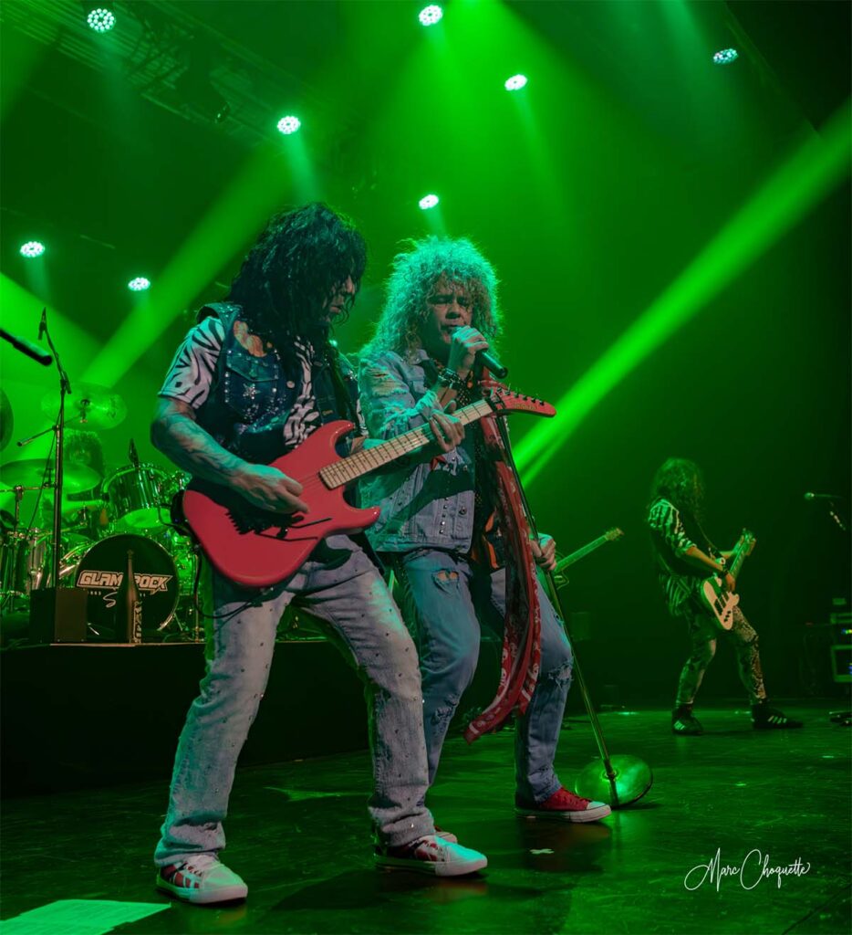 Spectacle de Glam Rock à la Salle Kingsey