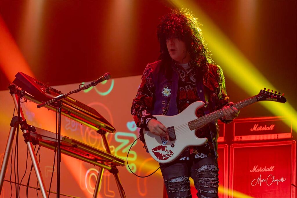 Spectacle de Glam Rock à la Salle Kingsey