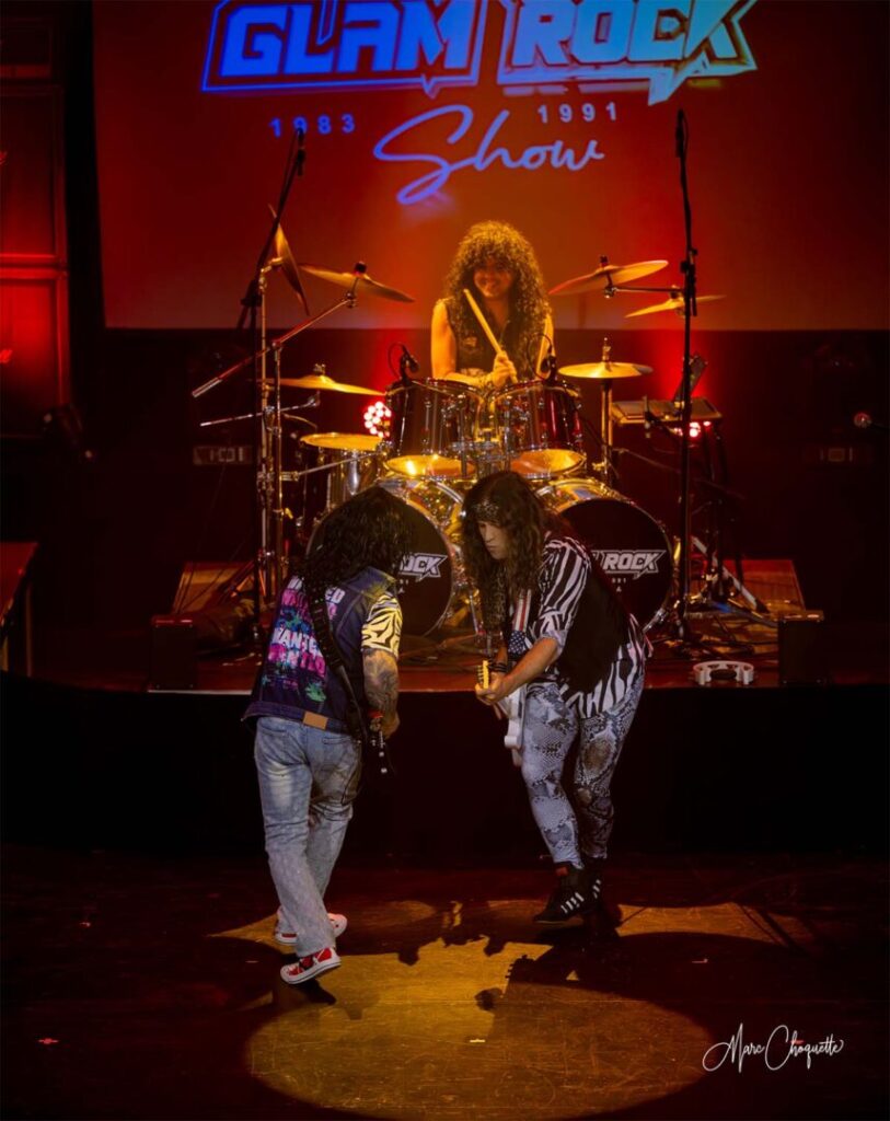 Spectacle de Glam Rock à la Salle Kingsey