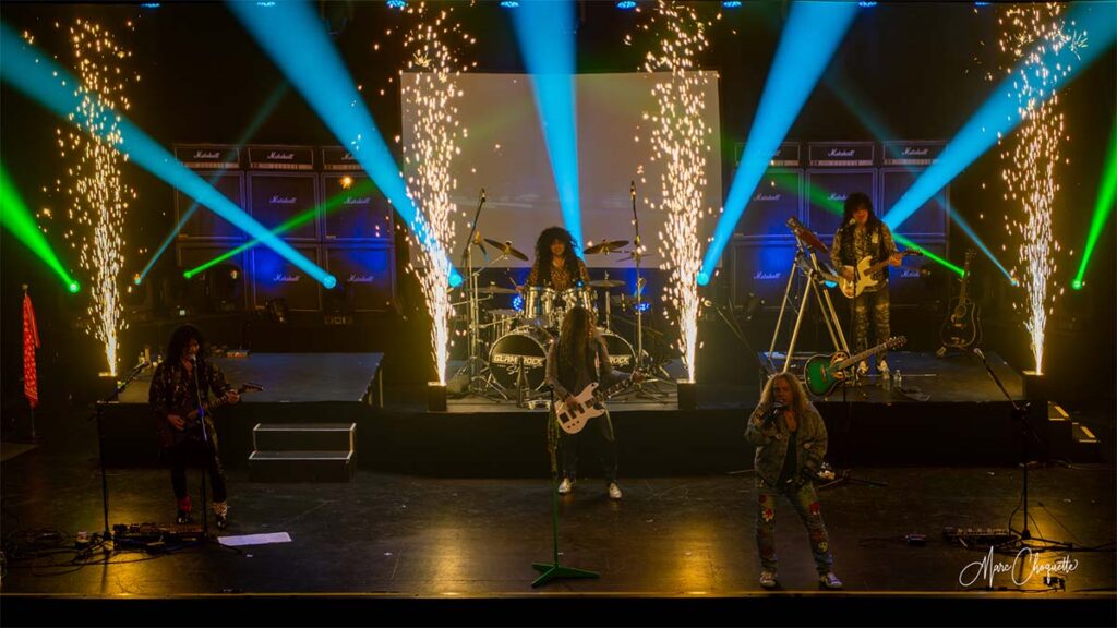 Spectacle de Glam Rock à la Salle Kingsey