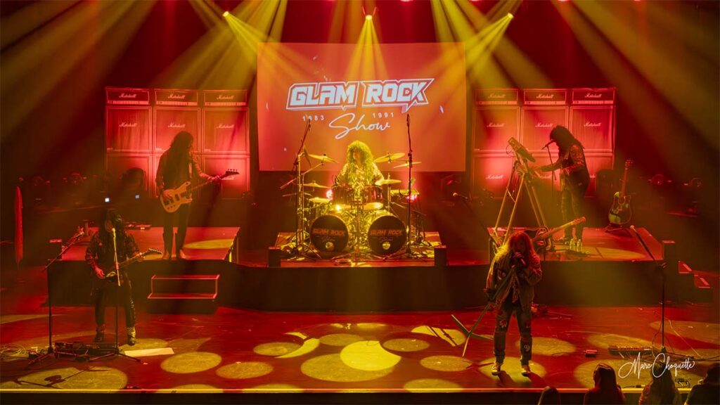 Spectacle de Glam Rock à la Salle Kingsey