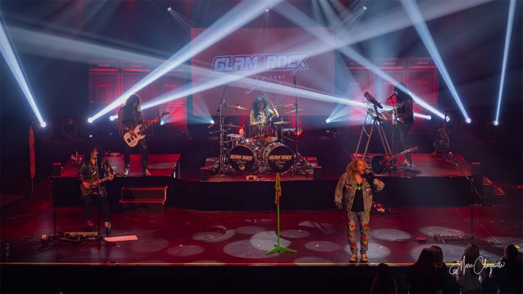 Spectacle de Glam Rock à la Salle Kingsey