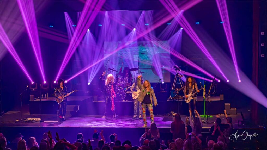 Spectacle de Glam Rock à la Salle Kingsey
