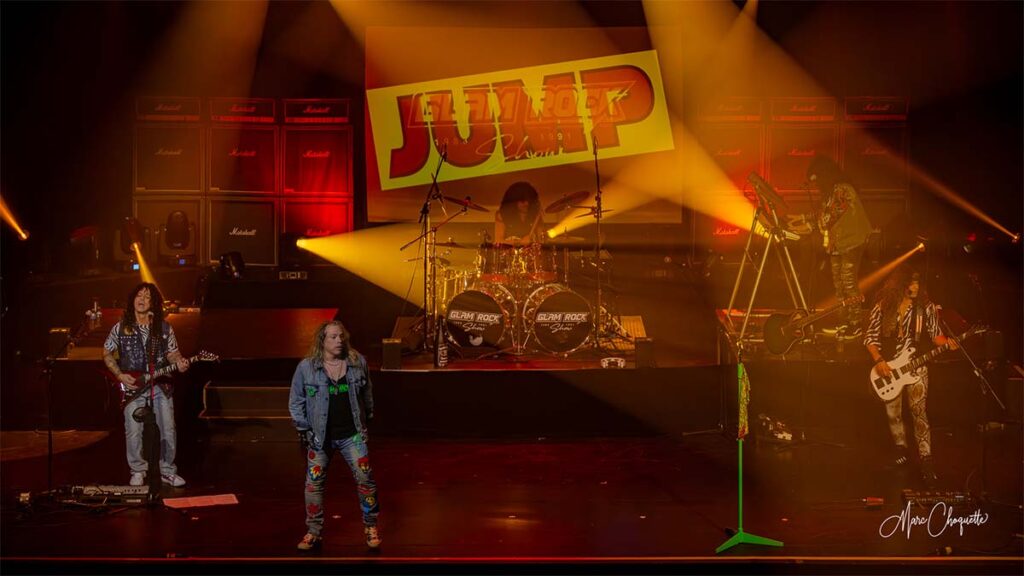 Spectacle de Glam Rock à la Salle Kingsey