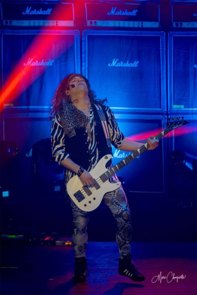 Spectacle de Glam Rock à la Salle Kingsey