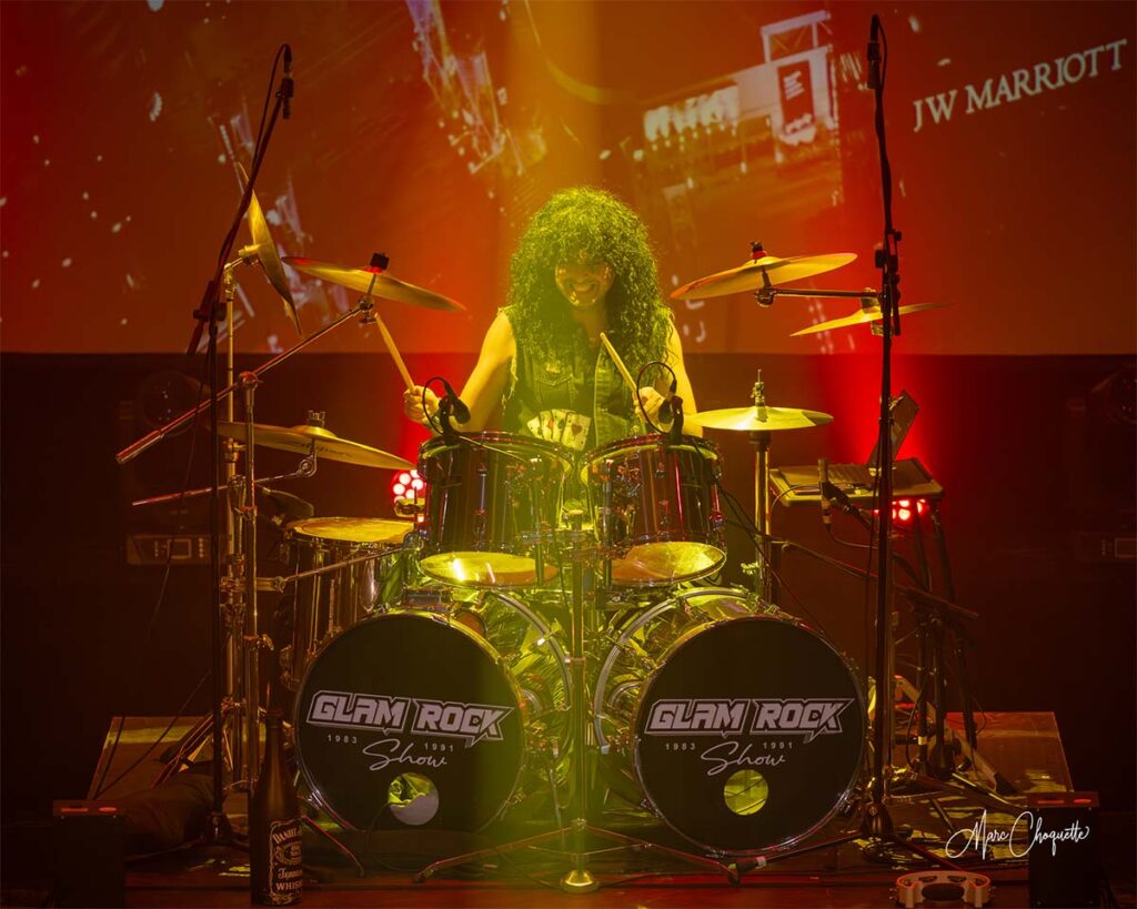 Spectacle de Glam Rock à la Salle Kingsey