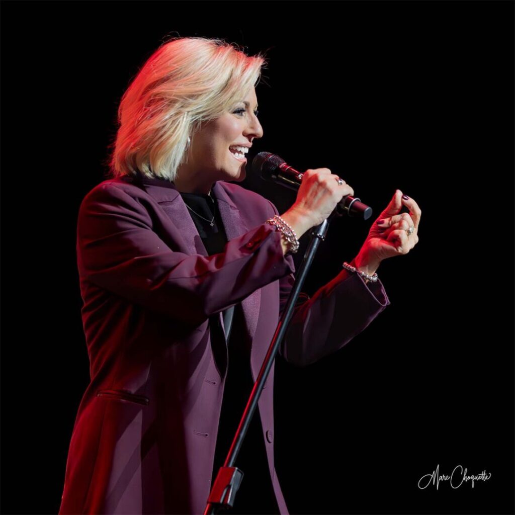 Spectacle de Guylaine Tanguay à la Salle Kingsey