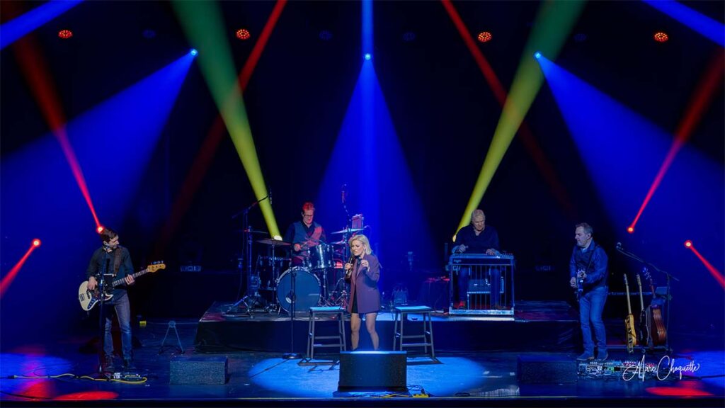 Spectacle de Guylaine Tanguay à la Salle Kingsey