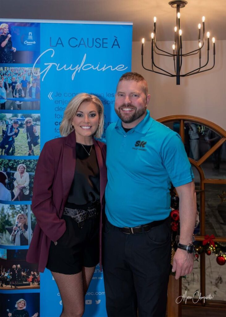 Photo avec Guylaine Tanguay