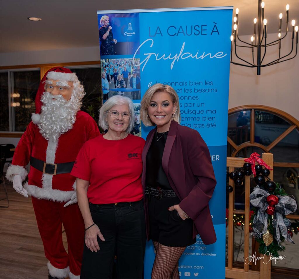 Photo avec Guylaine Tanguay