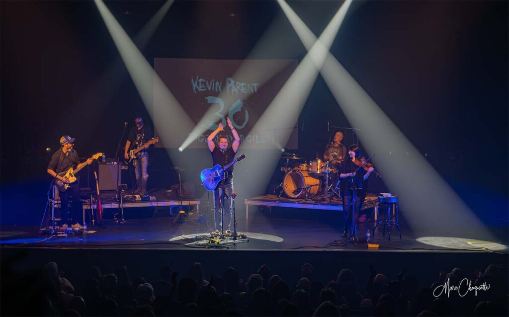 Spectacle de Kevin Parent à la Salle Kingsey
