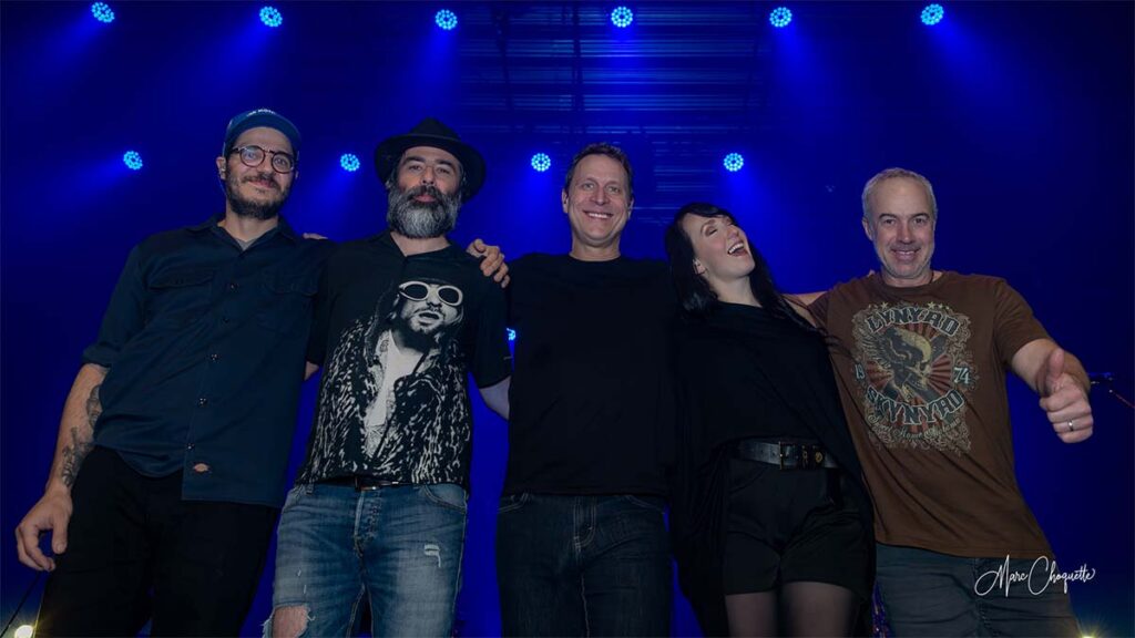 Photo de groupe avec Kevin Parent