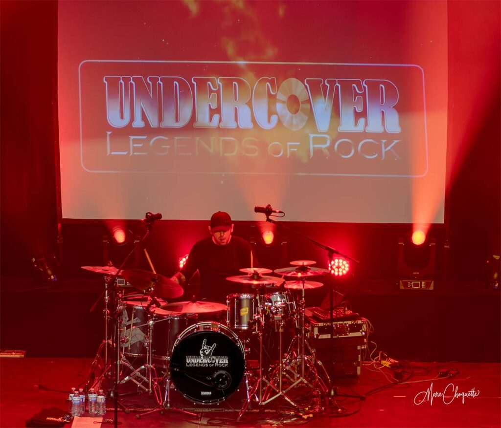 Spectacle de UNDERCOVER Legends of Rock à la Salle Kingsey
