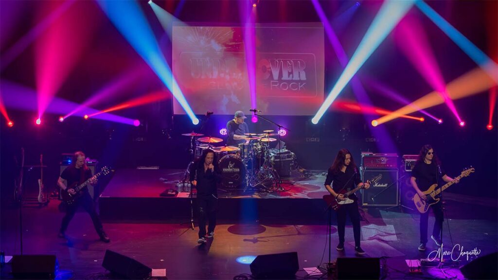 Spectacle de UNDERCOVER Legends of Rock à la Salle Kingsey