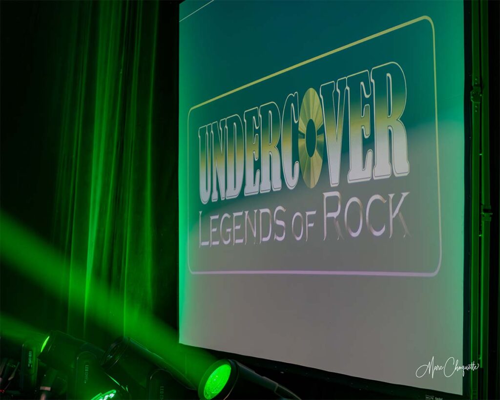 Spectacle de UNDERCOVER Legends of Rock à la Salle Kingsey